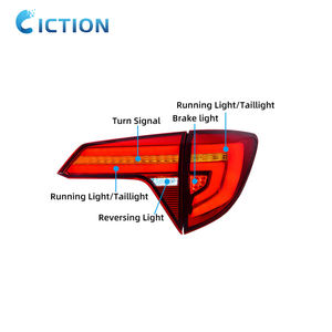 Luz trasera Led para coche nuevo al por mayor para <span class=keywords><strong>Honda</strong></span> <span class=keywords><strong>HRV</strong></span> humo <span class=keywords><strong>rojo</strong></span> luz trasera para <span class=keywords><strong>Honda</strong></span> Vezel - Product Image 2
