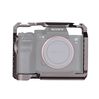 Cage de caméra en alliage d'aluminium pour Sony Alpha 7 S III Video Rig A7S III Camera Rig avec Cold Shoe