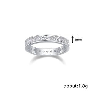 Anello dal Design Impilabile Stile Semplice per Donne - Product Image 5