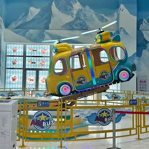Manèges de parc d'attractions pour enfants en direct d'usine, hélicoptère <span class=keywords><strong>Airbus</strong></span>, manèges pour enfants, machine de jeu, manèges de fête foraine pour adultes - Product Image 2