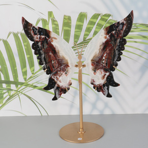 Alas de Mariposa de Cristal Natural de Alta Calidad, Alas de Mariposa Talladas para Regalo, Otras Manualidades de Cristal, Categoría de Productos - Product Image 3