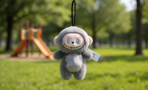 Lindo llavero de peluche de mono de 16 cm, juguete de peluche suave para niños, regalo unisex - Product Image 2