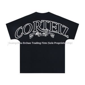 25FW <span class=keywords><strong>Cort</strong></span> <span class=keywords><strong>Classique</strong></span> Alcatraz Island Imprimer Hommes Hip Hop Mode D'été À Manches Courtes T-Shirt Lâche Casual Streetwear - Product Image 6