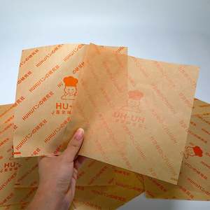 Greaseproof <b>Wrapping</b> <b>Paper</b> Custom Printed Sandwich Burger Burrito Package Food Grade Bread Grease Proof <b>Paper</b> With Logo - Product Image 3