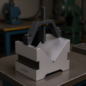 Prisme Fervi à 90 degrés 4x3x3 pour usinage et alignement de précision - Product Image 3