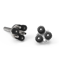 Moteur d'ombrage électrique monophasé intelligent ; Système d'ombrage extérieur rotatif rétractable et élévateur ; Moteur réducteur à engrenages 4 étapes à couple élevé