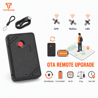 Rastreador GPS Inalámbrico Familiar con Triple GPS BeiDou LBS, Protocolo Abierto, Actualización Remota OTA, Batería Recargable de 1200mAh