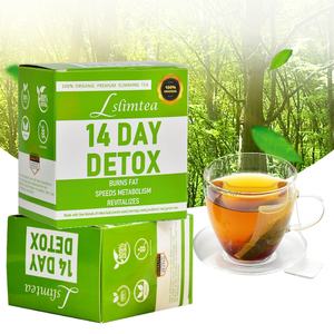 Thé minceur bio Chinaherbs 14 jours, perte de poids, détoxification naturelle à base de plantes, brûleur de graisse, régime, ventre plat, végétalien, sans OGM, sans gluten - Product Image 4