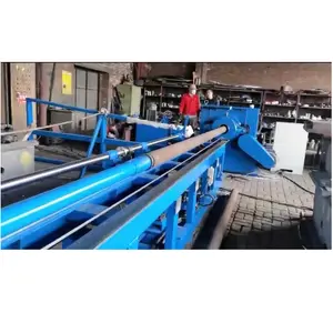 Best Quality mining conveyor roller making machine Roller Steel Pipe Tube Automatic High Speed Cutting Chamfering Machine