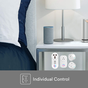 LEDEAST PA10-UK 220V Tuya Smart UK Standard <span class=keywords><strong>Lot</strong></span> 3 Pin Multi Wifi Smart Plug Socket 16A Smart Outlet for Smart Home - Product Image 5