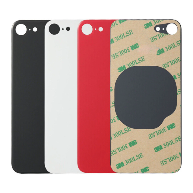 High quality Back Glass replacement Big hole For iPhone 8 SE XR X XS 11 12 mini 13 14 PM With 3MM Adhesive Tape