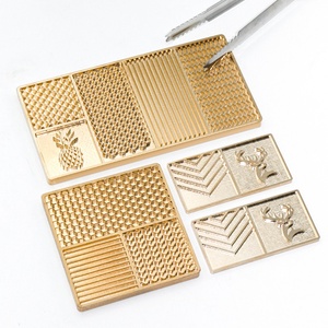 Sello de hielo personalizado para verano, tipo barra, 6x8 pulgadas, de cobre y latón, para marca comercial - Product Image 1