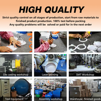 Éclairage commercial intérieur, panneau encastré rond carré pour plafond, lampe à LED SMD mince 3w 6w 9w 12w 15w 18w 24w