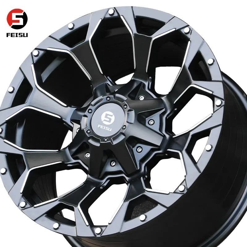 16 inch 17 inch 18inch 20 inch new design 4*4 off-road pickup alloy wheels with good quality 4x4 rims