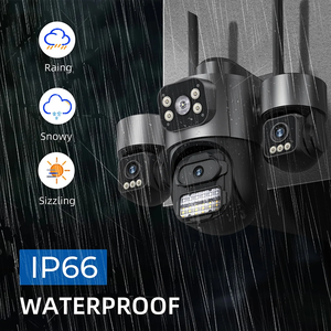 15MP Security Camera <strong>ICsee</strong> 3 HD Screens Auto Tracking WiFi IP Camera Outdoor CCTV Color Night Vision 2-Way Audio <strong>Home</strong> Camera - Product Image 4