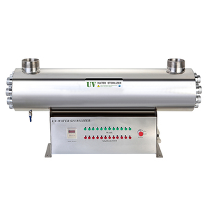 Sistema de Purificación de Agua Ultravioleta Comercial de 110 W y 24 GPM para Prevenir el Crecimiento de Algas con Luz UV - Product Image 3