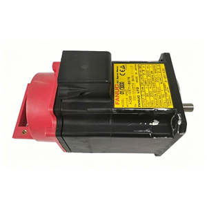 Motor AC Fanuc Alpha 1/3000 A06b-0371-B575 A06b-2371-B575 en stock con ventilador IP65 para eje de alimentación de máquina herramienta - Product Image 1