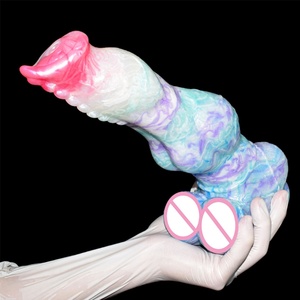 Nuevos Productos 2022: Dildos Únicos con Diseño de Dragón de Hielo y Nudo Canino, Juguetes Sexuales Realistas para Adultos, Máquina Masajeadora de Pene para Hombres - Product Image 4