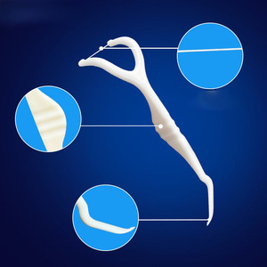 Fabricación de Hilo <span class=keywords><strong>Dental</strong></span> Individual con Bajo MOQ y Precio Económico, Hilo <span class=keywords><strong>Dental</strong></span> de Colores con Mango Ergonómico Antideslizante, Hilo <span class=keywords><strong>Dental</strong></span> de Carbón - Product Image 2