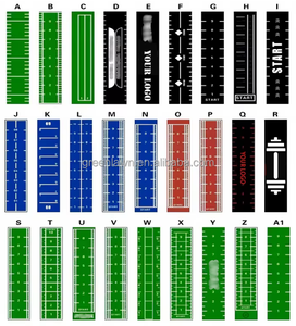 <span class=keywords><strong>Gazon</strong></span> <span class=keywords><strong>synthétique</strong></span> pour salle de sport 25 mm PP/PE, tapis d'herbe artificielle personnalisé avec logo, orange, pour piste de luge intérieure de salle de fitness - Product Image 6