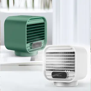 Portable USB Rechargeable Air Cooling Fans Room Desktop Mini Air Coolers Strong Wind Small Air Conditioner