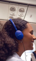 La compagnie aérienne fournit en vol pour les écouteurs antibruit de première classe gadgets articles électroniques