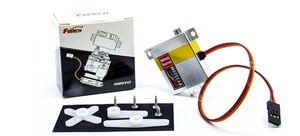 0.095sec 9.5kg 28g Micro mỏng mỏng kỹ thuật số feetech cánh servo điều khiển kim loại đầy đủ cánh của <span class=keywords><strong>RC</strong></span> Mô hình máy bay trực thăng 250 - Product Image 6