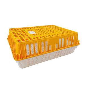 Vente en gros Boîte de roulement pour poussins Caisse de transport de volailles vivantes en plastique neuve résistante à la pression Cage à poulets - Product Image 4