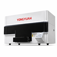 Imprimante DTG industrielle YONGYUAN YY-G45, équipement d'impression textile semi-automatique intelligent pour l'impression de vêtements personnalisés