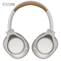 Casque antibruit actif ESON Casque supra-auriculaire avec mode de transparence, confort de port pour la musique de voyage