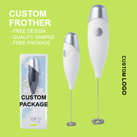 Mini batteur à œufs électrique, batteur à lait, boisson, café, fouet, batteur, ml