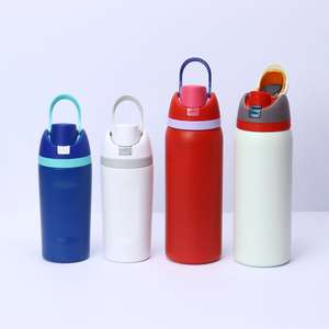 Cross Border Best Selling Double Wall Vacuum <b>Insulated</b> Stainless Steel Tumbler Large Capacity With Handle Portable Travel Use - Product Image 2