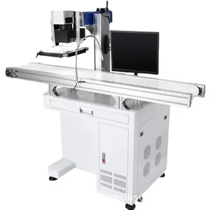 Camera Ccd Visual Positioning Automatic Focus Vision 20w 30w 40w 70w 100w System Fiber Laser Marking Machine Price