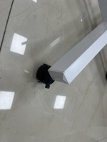 Lampe à ongles d'extension de cils de salon de beauté la plus chaude pour les cosmétiques d'art de cils loupe extension de cils support de plancher roulant