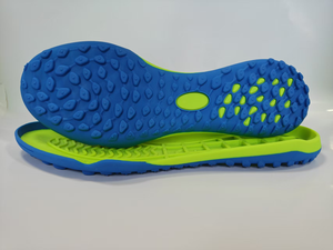 Suelas Transparentes para Zapatos de Fútbol HT-9K0339 de TPU Azul, Duraderas, Antideslizantes, Impermeables, Ligeras, Cómodas y de Larga Vida Útil - Product Image 2