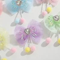Lucite noeud arc perles perles Bracelet boucle d'oreille collier stylo bricolage faisant