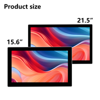 Panel PC Industrial Integrado de 15.6'' con Montaje en Pared, Pantalla Táctil Capacitiva, Win/Linux, Nuevo IP65, 64GB EMMC, 4:3, Uso Comercial, 1080x1024, Intel