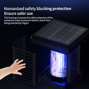 Lámpara Mata Mosquitos Portátil con Luz UV LED Sólida, para Control de Plagas en Jardines y Granjas, Uso en Exteriores - Product Image 3