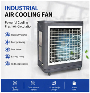 Refroidisseur d'air évaporatif industriel, ventilateur de refroidissement d'air commercial haute efficacité pour atelier et entrepôt - Product Image 2