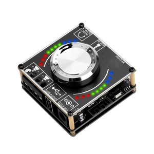 10W/15W/20W Stereo BT Amplifier Board <strong>Module</strong> 12V/24V Digital Power Driver with Spectrum Volume D15H - Product Image 1
