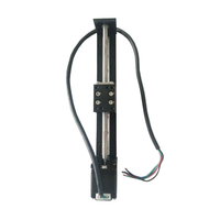 Actionneur d'étape de guidage linéaire CNC de moteur pas à pas hybride Nema 11 avec étape de guidage linéaire de contrôle de Table coulissante de Rail de mouvement de vis à billes