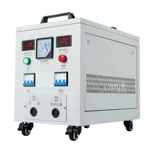 50KVA 220V مرحلة واحدة إلى 380V ثلاث مراحل إمدادات الطاقة 3 المرحلة 4 أسلاك محول محول جهد كهربي