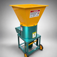 Machine à broyer le foin et la paille multifonctionnelle pour animaux de petite taille, pour porcs, poulets, canards et oies