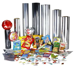 12 Mikron alu minis ierte Mylar folie Metall Haustier, Opp, CPP Film Vmpet Haustier Polyester folie