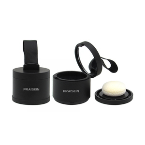 Estuche Redondo Personalizado para Polvo Capilar con Borla, Caja <span class=keywords><strong>de</strong></span> Plástico ABS para Polvo <span class=keywords><strong>de</strong></span> Contorno, Envase <span class=keywords><strong>de</strong></span> Maquillaje - Product Image 1