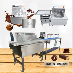 Wiel Kleinschalige Templador Industrial De Chocolate Templado Templadora-Chocolade Auto 'S Warmte Verwarmende Glazuurpasta Machine - Product Image 2