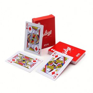 Manufacturer Custom Plastic Pvc Size Smooth Waterproof Saudi Arabia Kuwait Baloot Paper Durable Poker <b>Playing</b> <b>Cards</b> - Product Image 3