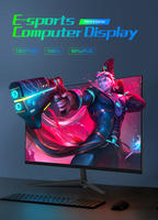 24 Inch Superbrede 180Hz 2K Flat LCD-monitor met LED-achtergrondverlichting, ingebouwde speakers, gebruikt voor pc-gaming, desktopcomputer