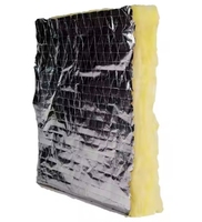 Isolation de rouleaux de feutre de laine de verre d'isolation avec densité moyenne de fibre 10-48kg/m3 laine de verre de couverture
