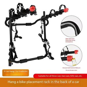<span class=keywords><strong>Porte</strong></span>-vélos arrière pour coffre de voiture, support pour 2 vélos, acier extérieur, revêtement en poudre, capacité de charge de 100 kg, portable, support pour 2 vélos, hayon, SUV - Product Image 2